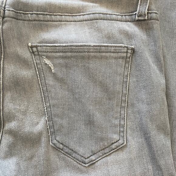 Current/Elliott Jeans Women's Size 26 Gray Distressed Ankle Skinny Jeans - Picture 6 of 10